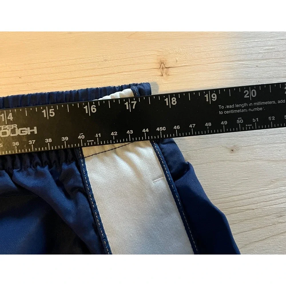 Vintage Adidas Mens‎ Track Pants Team Blue & White Striped Size L